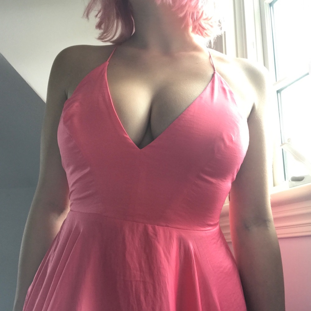 Urban Outfitters Kimchi Blue Pink Formal Prom Gown
